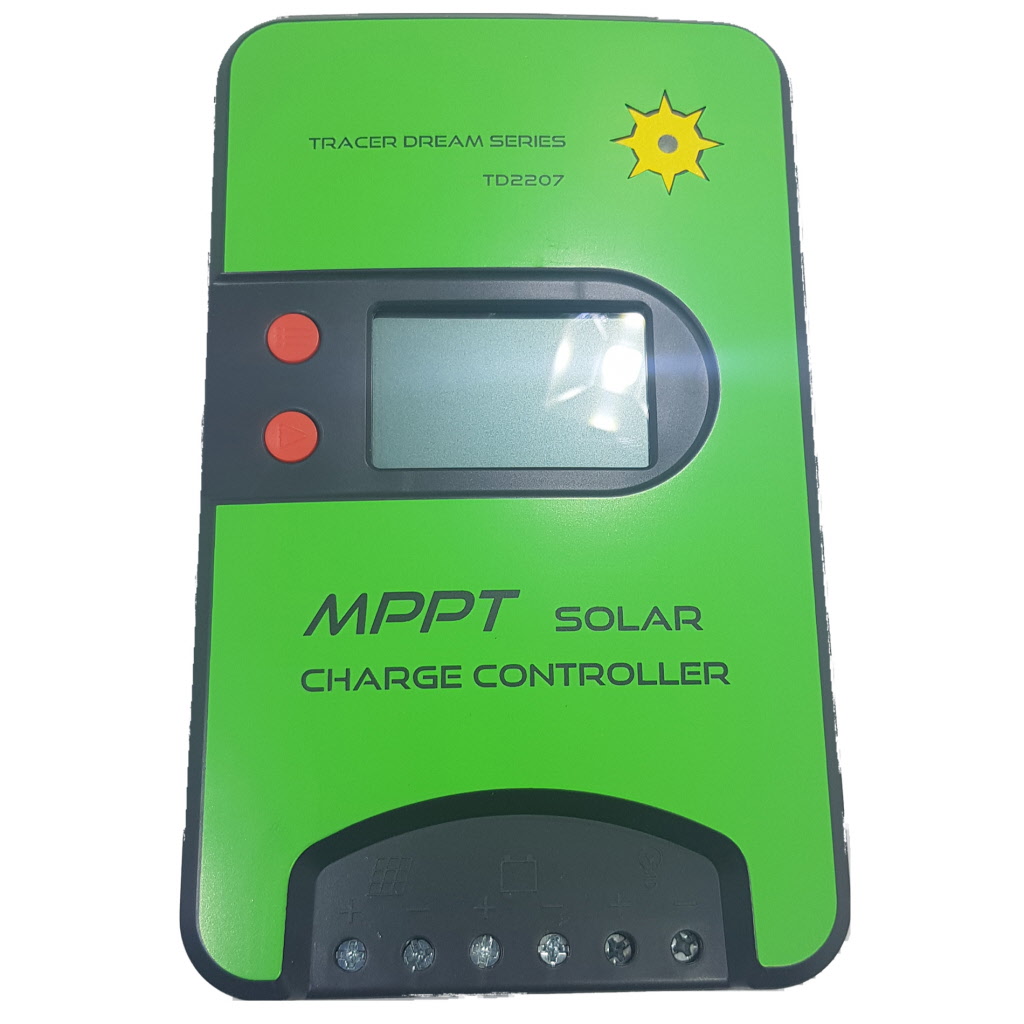 Regulador Carga Solar Digital 12v 24v 60a 2usb