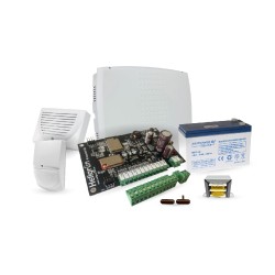 HELLGRUN GL-K1 KUMMERT PLACA 8 ZONAS CABLEADAS CON COMUNICACION WIFI Y 4G - GL-K1-4G